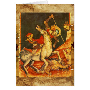 La bataille de Saint George avec le Dragon