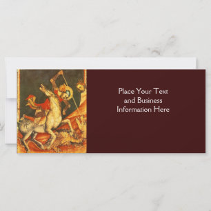 La bataille de Saint George avec le Dragon