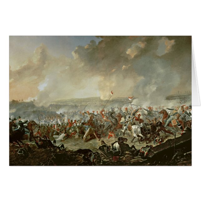 La bataille de waterloo, le 18 juin 1815 (Devant horizontal)
