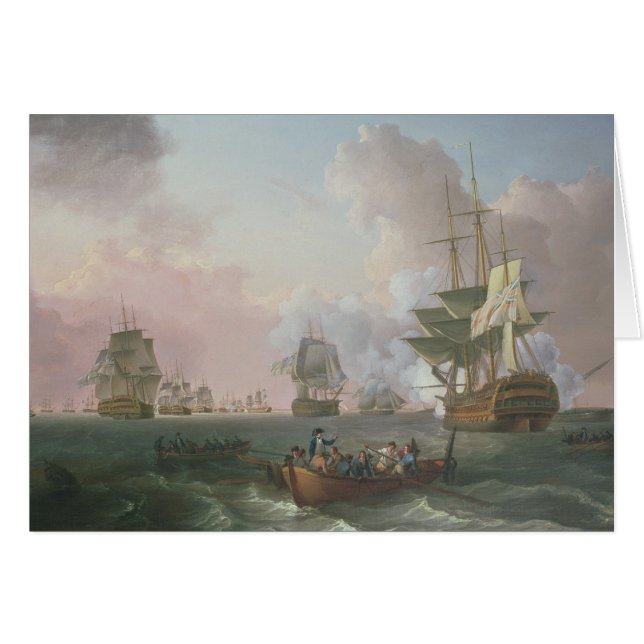 La bataille du Nil (Devant horizontal)