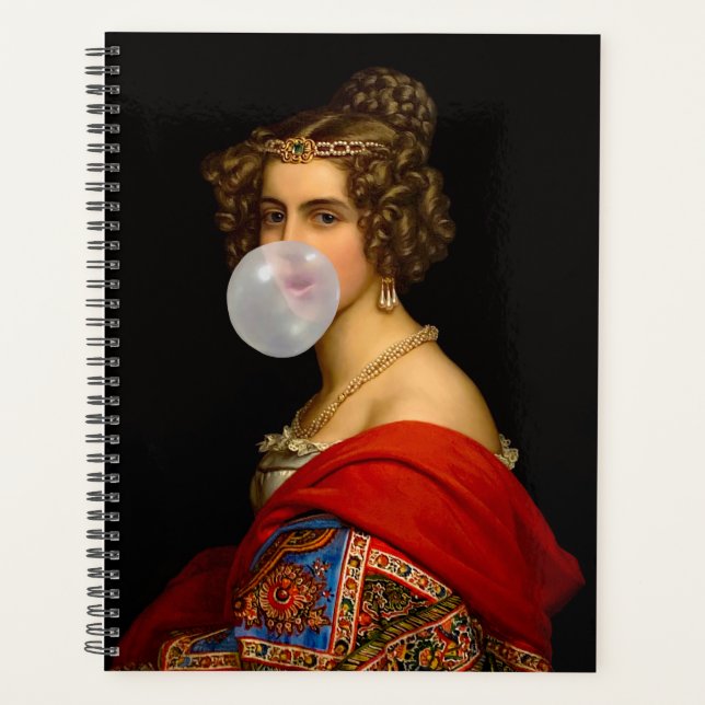 La beauté bavaroise et la gomme à bulles (Devant)