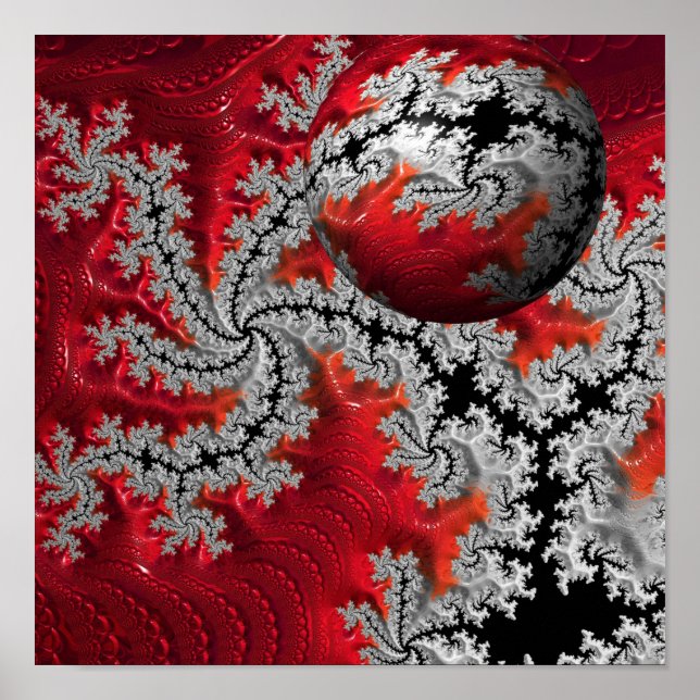 La beauté de Mandelbrots Poster (Devant)