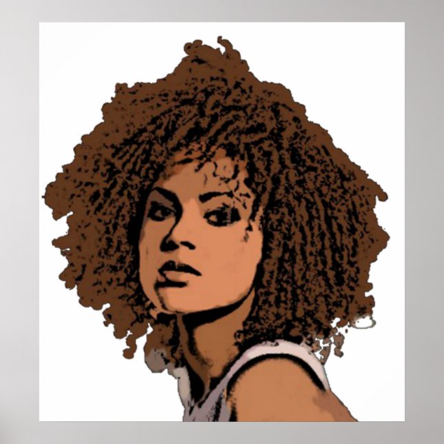 La beauté des cheveux Poster (Devant)