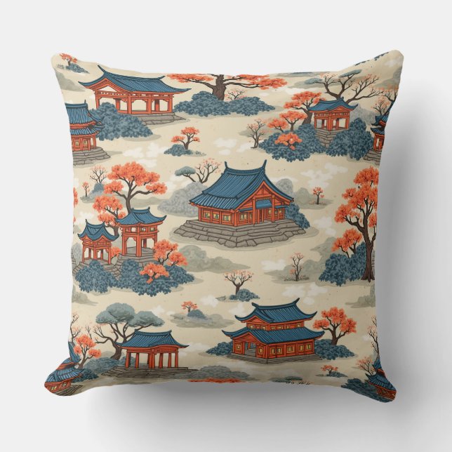 La beauté des palais coréens Coussins & poufs (Recto)