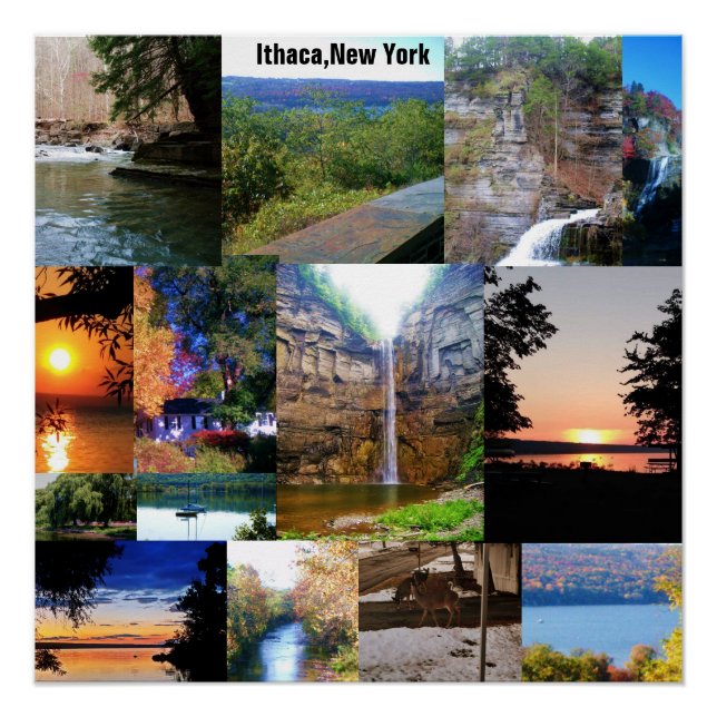 LA BEAUTÉ D'ITHACA, POSTER DE NEW YORK (Devant)