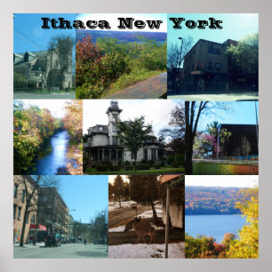 LA BEAUTÉ D'ITHACA, POSTER DE NEW YORK