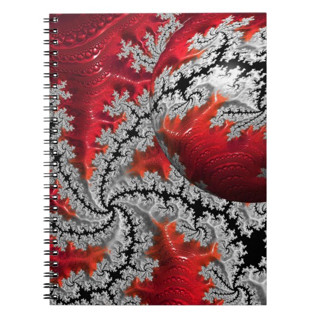 La beauté du Carnet spiral de Mandelbrots (Devant)