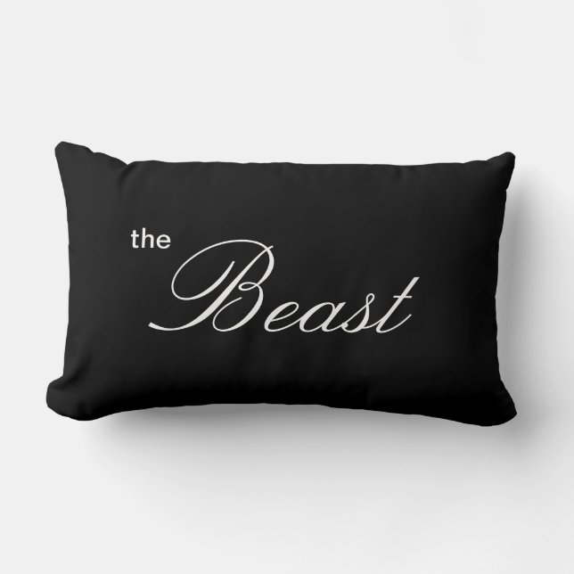 La beauté et la bête Coussins de chambre (Recto)