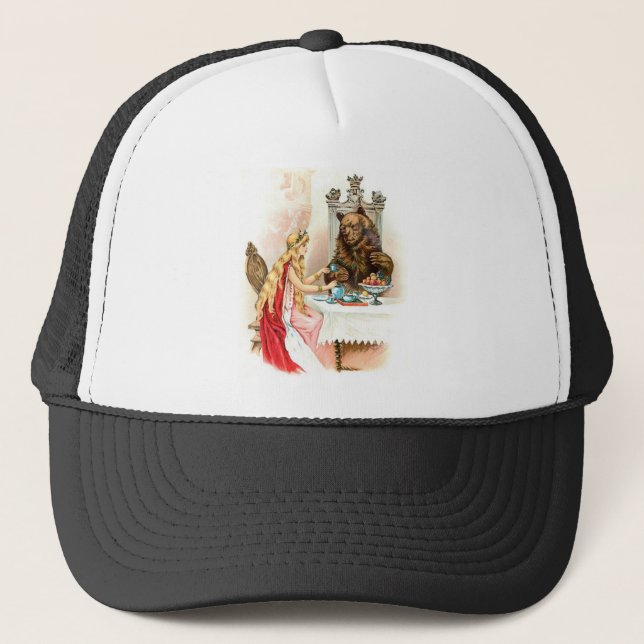 La beauté et le Casquette de la bête (Devant)