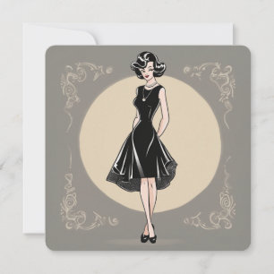 La beauté noire dans une carte : Sophistication sa