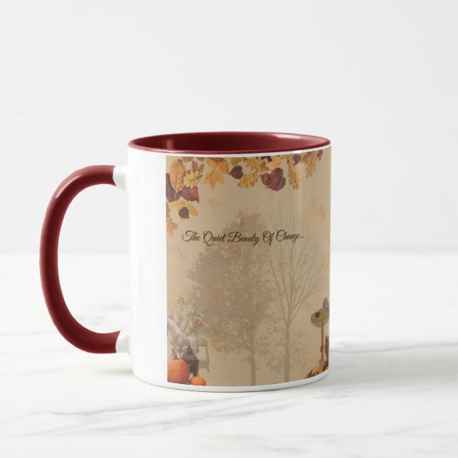 La beauté silencieuse du changement _ Mug Automne  (Gauche)