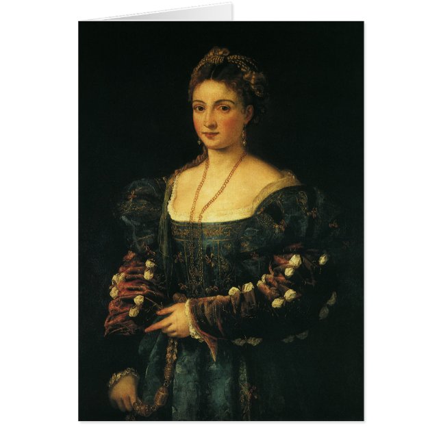 La Bella, Duchesse d'Urbino par Titien (Devant)