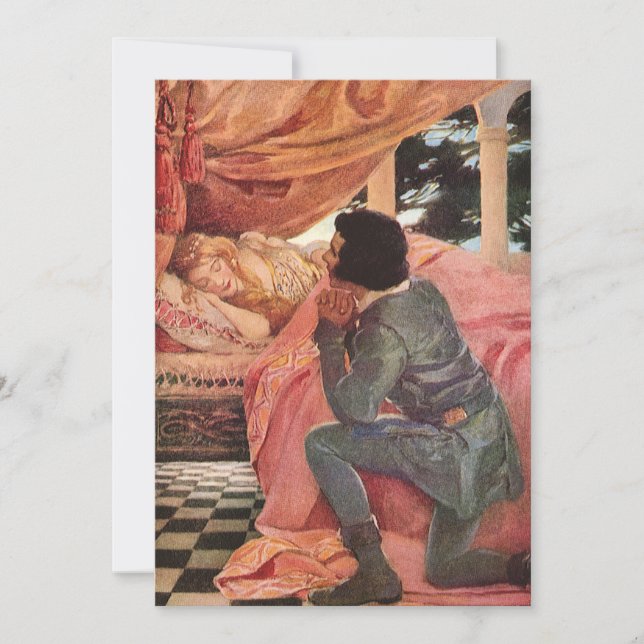 La Belle au Bois Dormant de Jessie Willcox Smith (Devant)