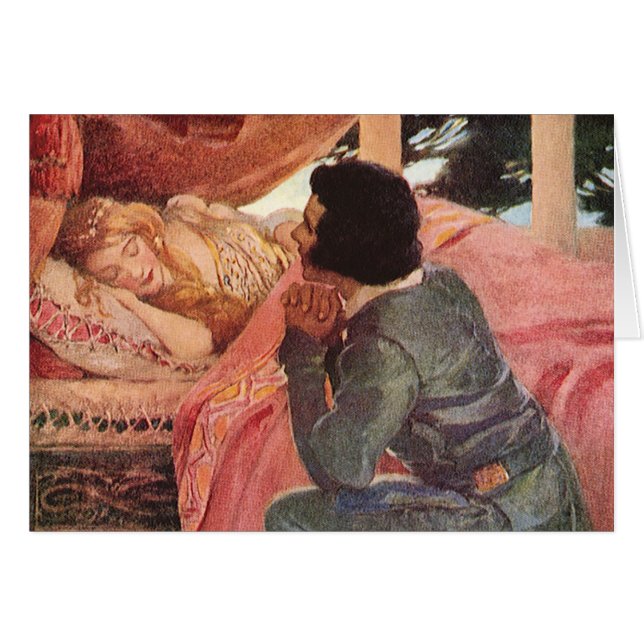 La Belle au Bois Dormant de Jessie Willcox Smith (Devant horizontal)