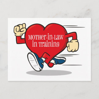 La belle-mère en formation Carte postale