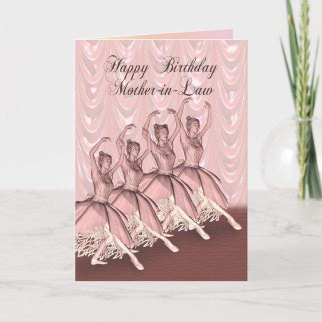 La belle-mère, une carte d'anniversaire de balleri (Devant)
