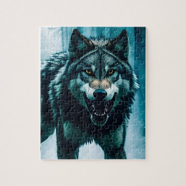 La bête de la pleine lune puzzle (Vertical)