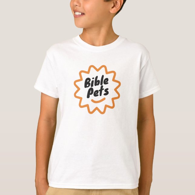 La Bible Animaux T-shirt Enfants (Devant)