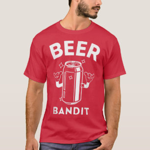 La Bière Bandit - Drôle T-shirt à boire