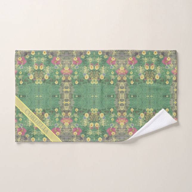 La Boca Monogramme Thé Floral (Serviette à main)