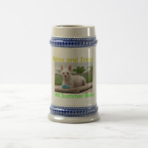 La boisson de tasse d'été et apprécient, tous l