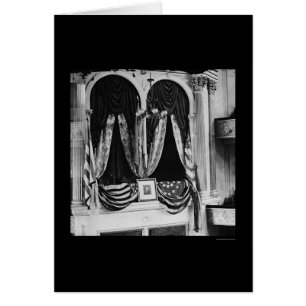 La boîte de Lincoln au théâtre 1865 de Ford