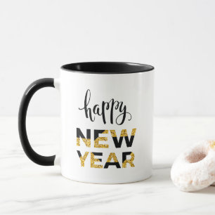 La bonne année exprime la tasse