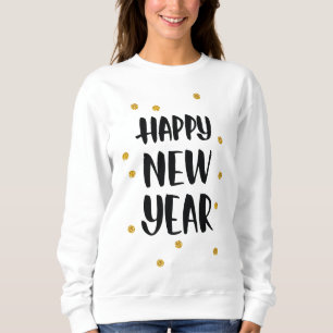 La bonne année mignonne exprime le sweatshirt