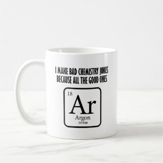 La bonne chimie plaisante tasse drôle d'argon