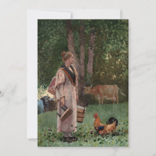 La bonne de lait   Winslow Homer