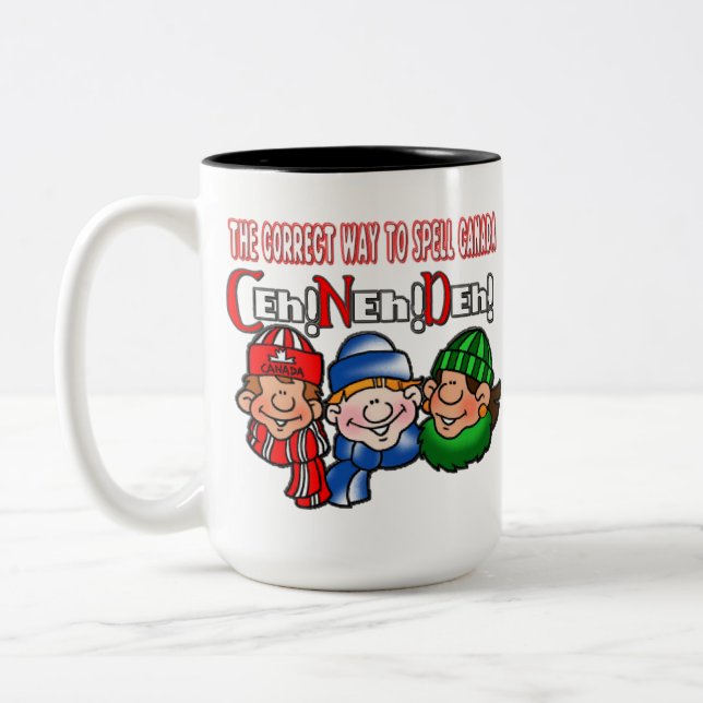 La Bonne Façon D'Étiqueter La Mug De L'Humour Au C (Gauche)