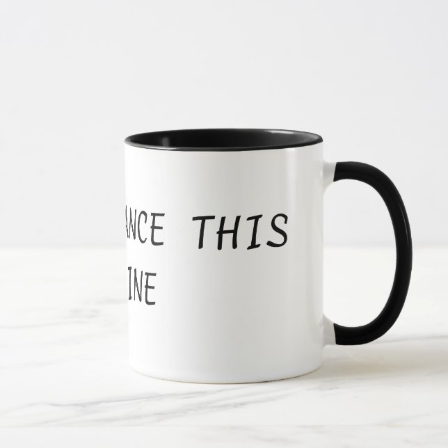 La bonne occasion ceci est tasse de vin (Droite)