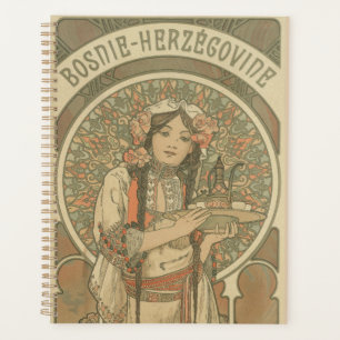 La Bosnie-Herzégovine par Alphonse Mucha (1900)