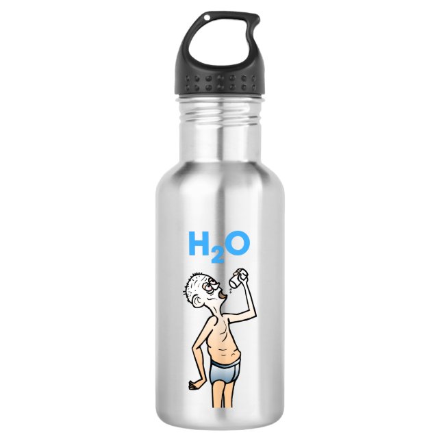 La bouteille d'eau de 532 Ml pour l'homme assoiffé (Devant)