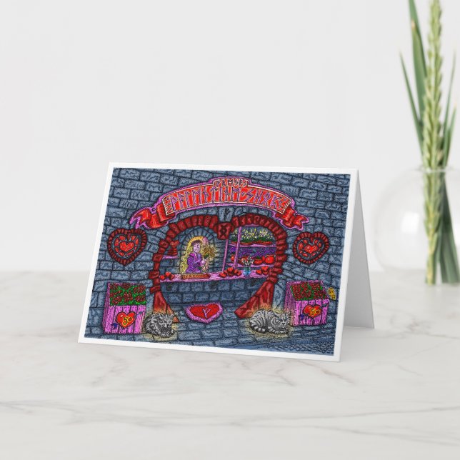 La boutique de la Saint-Valentin de Freya - Carte  (Devant)