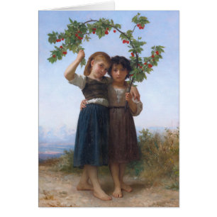 La branche de cerise par Bouguereau