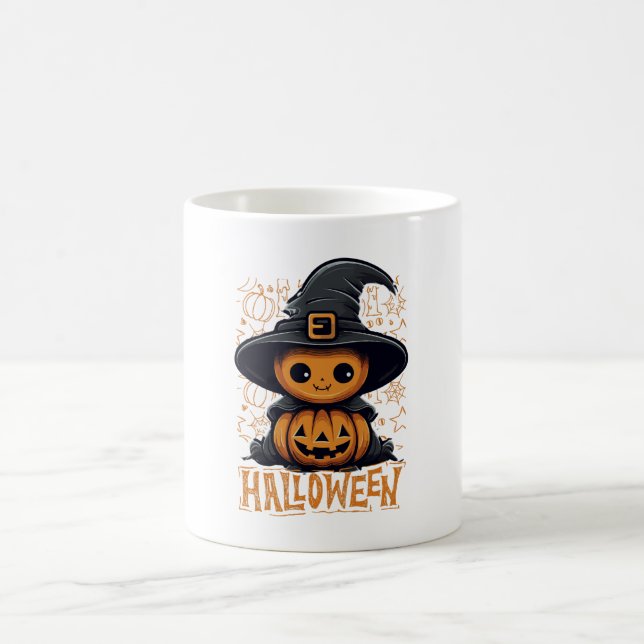 La brasse de sorcière - Mug d'Halloween (Centre)