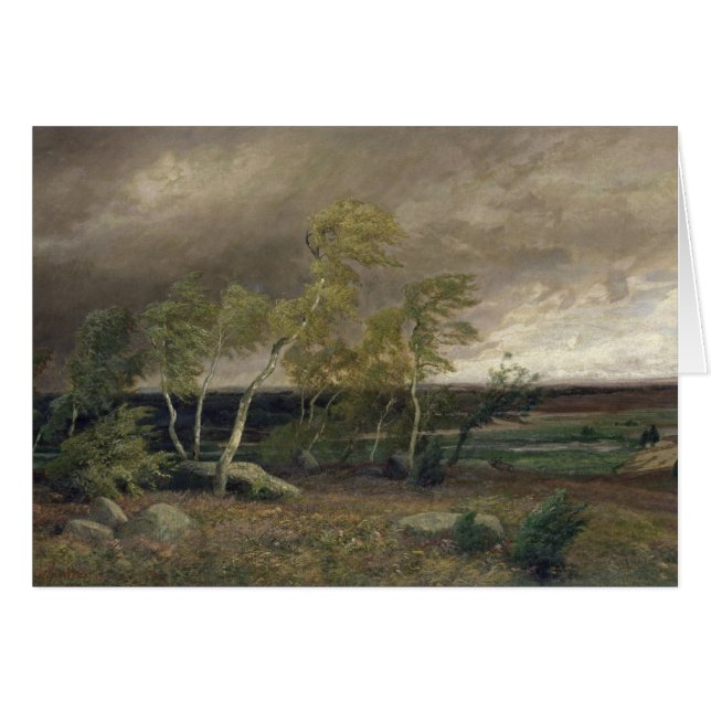 La bruyère dans une tempête, 1896 (Devant horizontal)