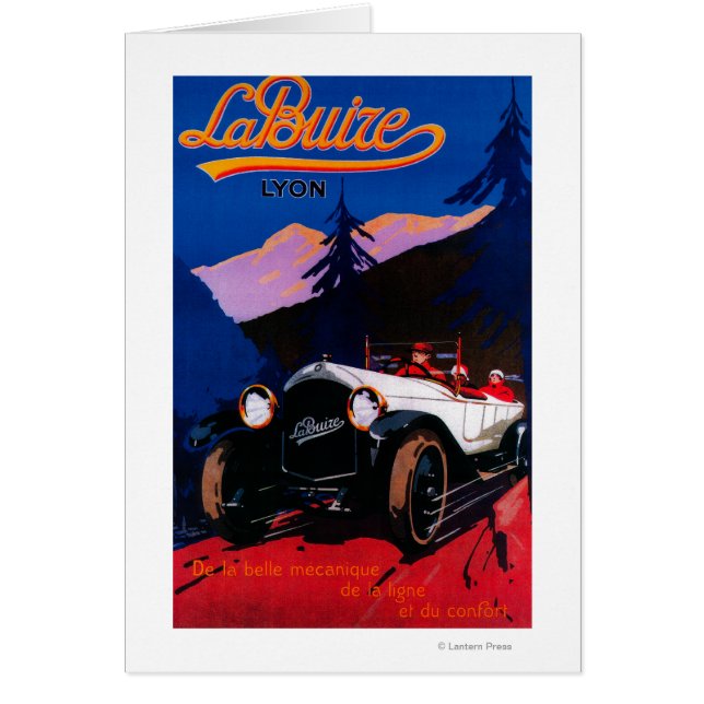 La Buize Lyon Poster Vintage Europe (Devant)