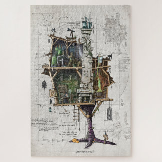La cabane sur pattes de poulet de Baba Yaga Puzzle