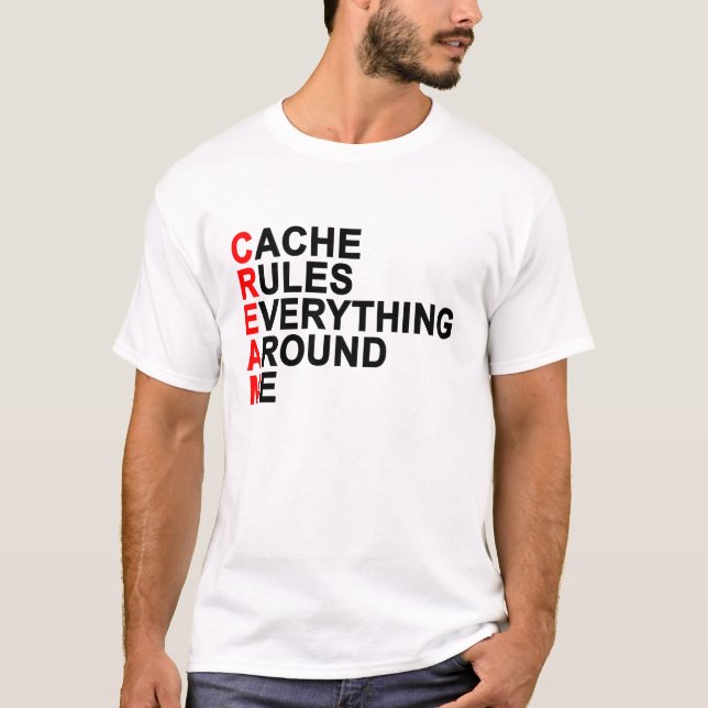 La cachette ordonne tout autour de moi le T-shirt (Devant)