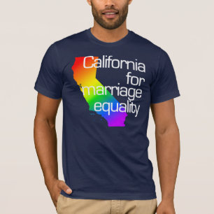 La Californie pour le T-shirt d'égalité de maria
