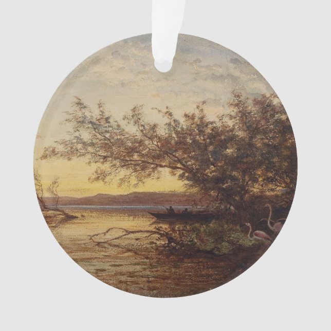 La Camargue, Coucher De Soleil - Félix Ziem (devant)