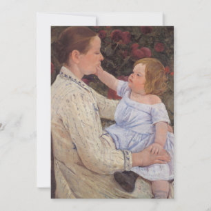 La caresse de l'enfant   Mary Cassatt