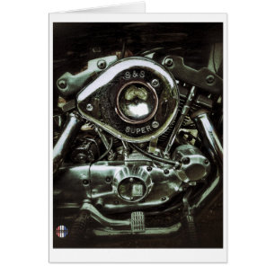La carte brillante de moteur