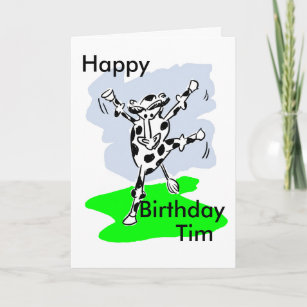 Cartes Vache D Anniversaire Zazzle Fr