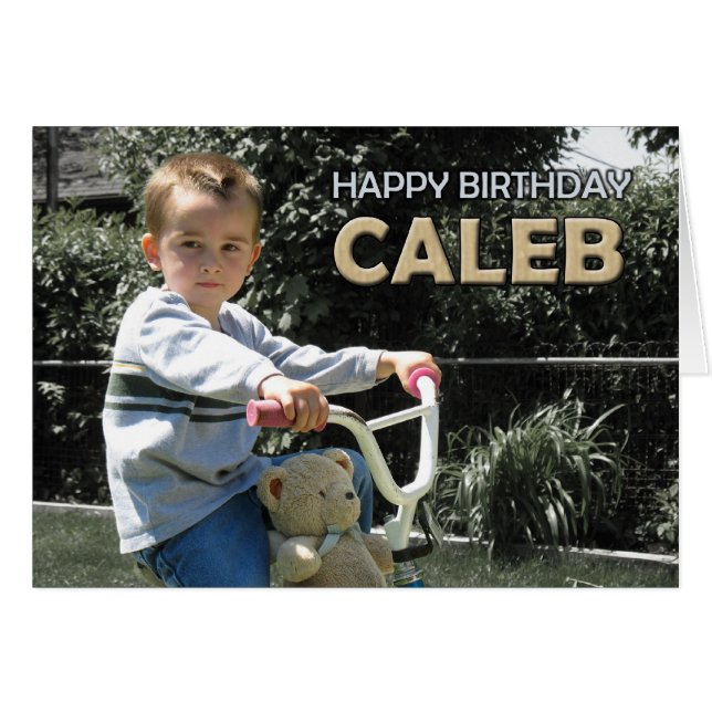 La carte de Caleb (Devant Horizontal)