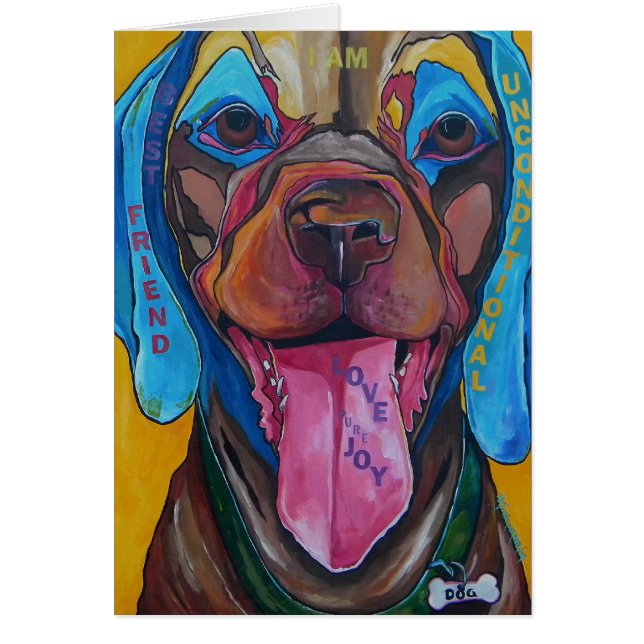 La carte de CHIEN (Devant)