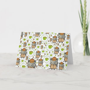 La carte de club de livres de mystère confortable