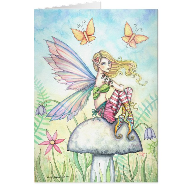La carte de la fée du jardin d'Hélène de Molly Har (Devant)
